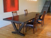Modern Barn Wood Dining Table 2 small