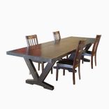 Modern Barn Wood Dining Table 1 small