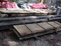 Rough Sawn Freshly Cut Older Lumber Slabs Wide Boards Some Live Edges! 5 small