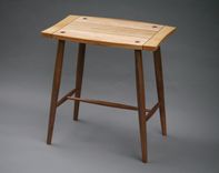Sycamore & Walnut Side Table 1 small