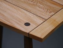 Sycamore & Walnut Side Table 2 small