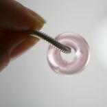 Lampwork Pet Memory Bead.  Add Ashes Or Hair To Your Big Hole Bracelet Glass Bead. 1 small