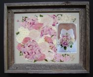 Floral Preservation ~ Bridal Bouquets ~ Pressed Flower Art 3 small