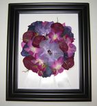 Pressed Flower Art ~ Bridal Bouquet ~ Flowers Only 3 small