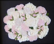 Pressed Flower Art ~ Bridal Bouquet 1 small