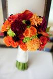Pressed Flower Art ~ Bridal Bouquet With Invitation 2 small