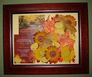 Pressed Flower Art - Bridal Bouquet And Wedding Invitation 2 small