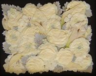Bridal Bouquet Preservation - White And Silver Bridal Flowers ~* 1 small