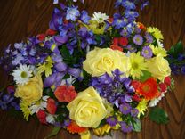Floral Preservation ~ Funeral/Memorial Flowers 2 small