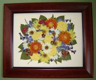 Floral Preservation ~ Funeral/Memorial Flowers 3 small