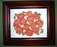 Pressed Flower Art ~ Bridal Bouquet! 3 small