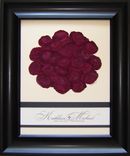 Preserved Red Rose Bridal Bouquet With Icon! 2 small