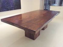 Walnut Slab Dining Table 2 small