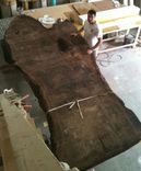 Walnut Slab Dining Table 4 small