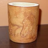 Leather Can Or Bottle Coozy 1 small