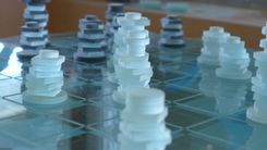 Glass Chess Set And Chess Table 2 small