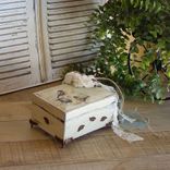 Vintage Song Bird Decorative Box French Country Decor 2 small