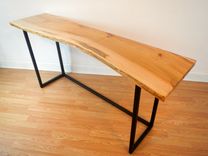 Live Edge Maple Console Table 1 small