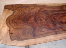 Live Edge Walnut Console Table 2 small