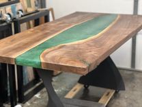 Handcrafted Walnut River Table 2 small