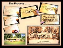 Your House, Wood burned, Anniversary gift ideas for Men, Wood Anniversary Gift. Five Year Anniversary Gift - Husband Gift - Wife Gift 2 small