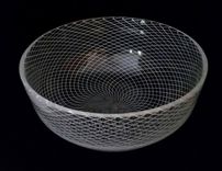 Blown Glass Reticello Bowl 1 small