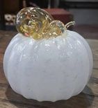 Blown Glass Pumpkin 3 small