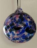 Blown Glass Christmas Ornaments 3 small