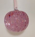 Blown Glass Christmas Ornaments 2 small