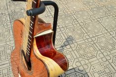 Pinol Guitars And Ukuleles Style Om-000  Solid Cocobolo Rosewood Body / Mahogany Top (Free Shiping) 9 small
