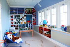 Playroom Storage Cubbies 4 small
