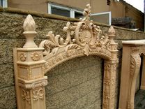 Carved Fireplace Mantel 6 small