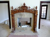 Carved Fireplace Mantel 7 small