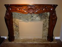 M-630 Custom Fireplace Mantel 2 small