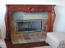 M-630 Custom Fireplace Mantel 5 small