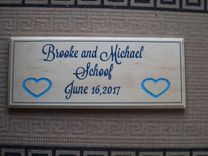 Wedding Sign, Engament Sign, Anniversary Sign 1 small