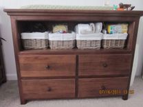 Mahogany Nursery Table 1 small