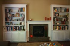 Built-In Bookcases 1 small
