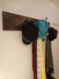 Hand Carved Hat Rack 2 small