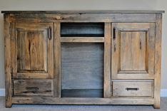 Hickory Sideboard With Raised Panels 1 small
