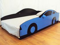 Car Twin Kids Bed Frame - Handcrafted - Car Themed Children's Bedroom Furniture 5 small