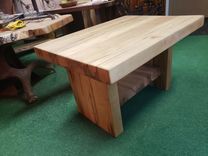 Ambrosia Maple Butcher Block Coffee Table 1 small