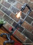 Edison Bulb Table Lamp - Industrial Style 5 small
