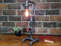 Edison Bulb Table Lamp - Industrial Style 1 small