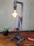 Edison Bulb Table Lamp - Industrial Style 2 small