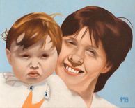 Original Jason M Silverman Figure Portraits In Oil 6 small