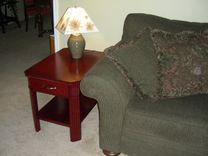 Majestic End Table - Cherry 2 small