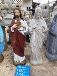 36" Sacared Heart Of Mary Or 34" Tall Jesus Concrete Statue 3 small