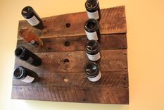 Reclaimed Wine Holder 2 small