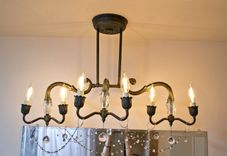 Crystal Strands Bathroom Vanity Fixture 2 small